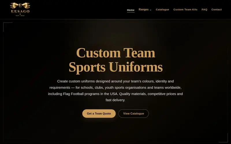 EESAGO website project preview